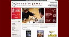 Desktop Screenshot of eclecticgames.co.uk